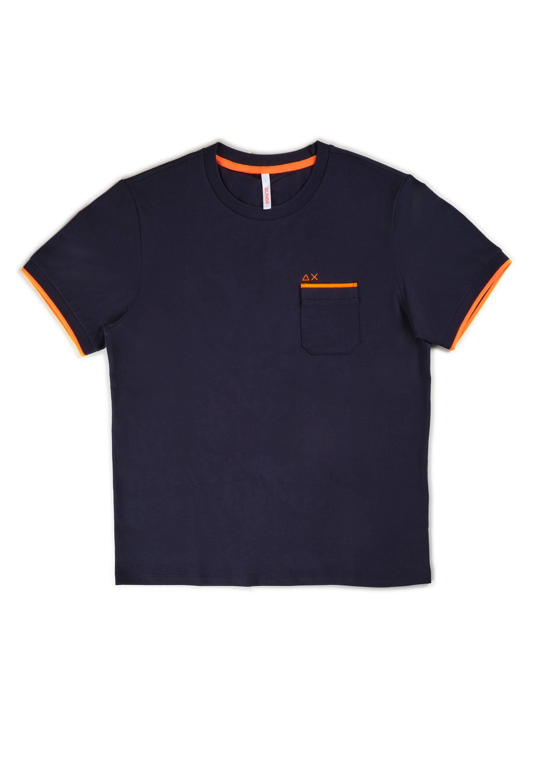 T-shirt Uomo Sun68 T35124/07 NAVY BLU